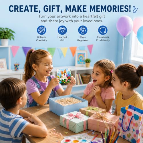 15 Pack 3 Inch Square Mini Magnetic Canvas Boards for Painting | 15 mini square canvases with soft magnetic backs for painting, refrigerator display, classroom crafts, and handmade gifts. - style: Square-15pcs