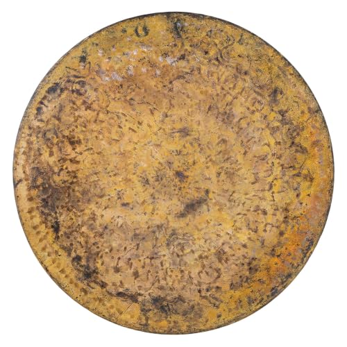 Unlimited Atlantis Gongs - Includes Gong, Mallet & Rope/Unlathed Bronze Gong W/Ancient Look/For Sound Healing, Meditation, & Yoga - size: 38"