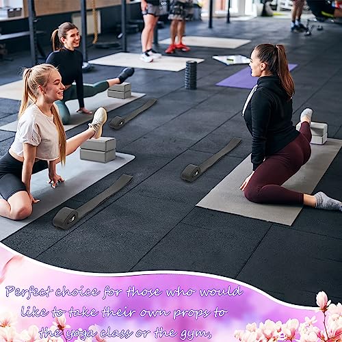Wettarn 15 Pack Yoga Blocks and Straps Set for Stretching