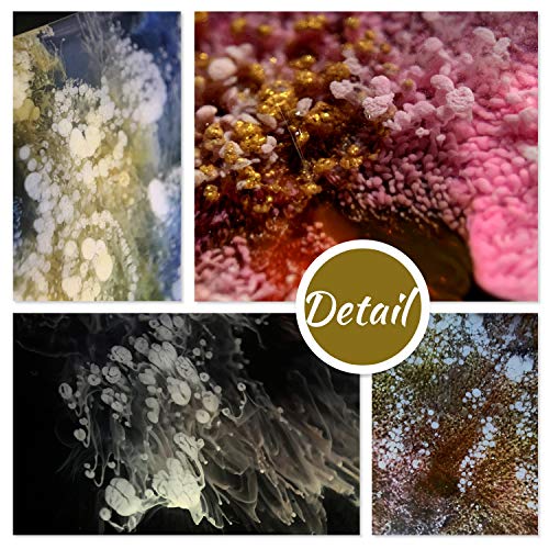 White Epoxy Pigment - 4oz Crystal Transparent Epoxy Dye for DIY Resin Art, Jewelry Making - Concentrated UV Resin Colorant for Paint, Tumbler, Craft - 120ml