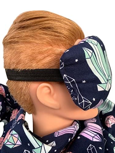 Eye Mask Lavender Eucalyptus, Sinus, Herbal Pack, Hot Cold Pack, Heat Wrap,Organic, Flax Seed, Microwave Therapy, Sleep Mask, Yoga Meditation Eye Pillow,Crystals
