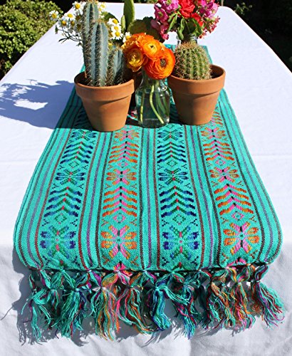 Del Mex Mexican Rebozo Shawl Blanket Doula - color: Mint Green, size: Regular (6 ft x 2.5 ft)
