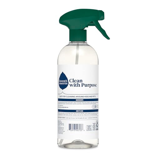 Seventh Generation All Purpose Cleaner, Free & Clear, Cuts Grease, 23 Fl Oz - size: 23 Fl Oz (Pack of 1)
