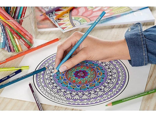 Prismacolor Premier Colored Pencils, Soft Core, Assorted Colors, 24 Count - Durable, Vibrant, Ultra-Smooth, Adult Coloring, Drawing, Sketching, Arts & Crafts - size: 24-Count
