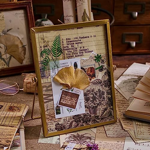 240 Sheets Collage Material Vintage DIY Scrapbook Paper Journaling Scrapbooking Supplies for Notebook Decor Cottagecore Picture Frames DIY Bullet Journal Artwork Art Collage