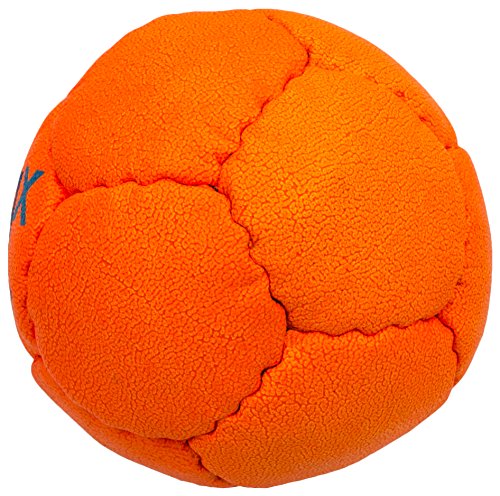 SWAX LAX Lacrosse Training Ball - Indoor Outdoor Practice Less Bounce & Rebounds - color: Orange