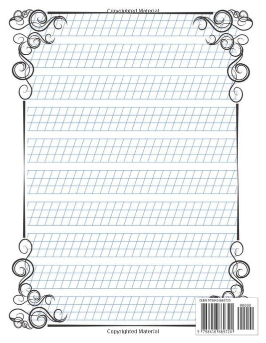 Calligraphy Practice Paper: Italic Calligraphy Practice paper Worksheets Guide & Handwriting Journal for Adults and kids.