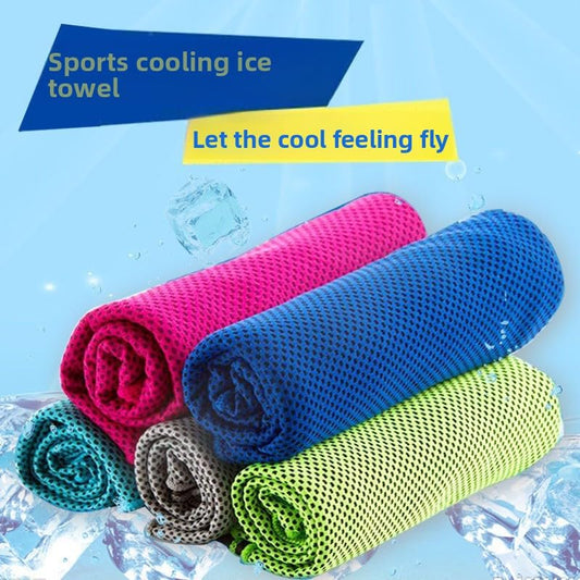 (2 Pack) Yoga Mat, Non-Slip Microfiber Towel for Yoga & Pilates, Thick Absorbent Workout Towel, Mat Cover & Sweat Blue and Green