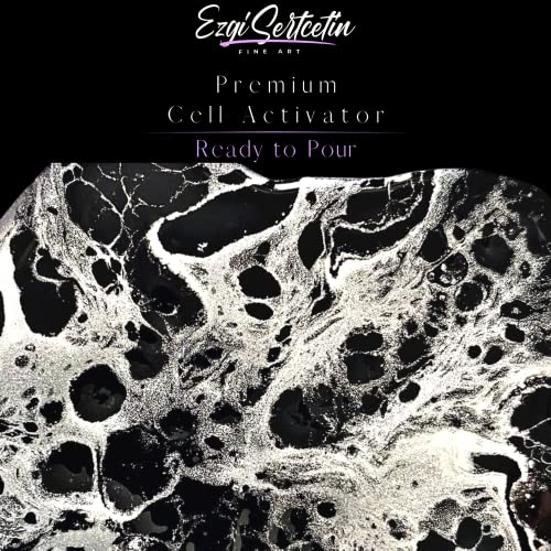 Cell Activator for Acrylic Pouring, Metallic Midnight Blue - color: Metallic Midnight Blue