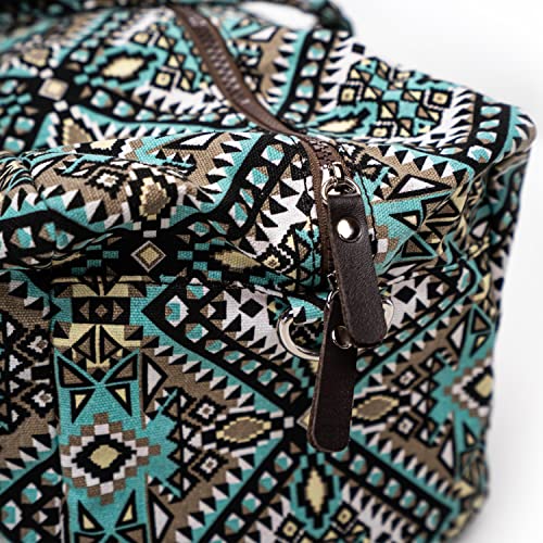 Mount Adams Yoga Mat Bag, 26"x8"x8", Fits Mats up to 74"x26"x6mm | Yoga Bag for Exercise Mat, Straps, and Blocks - Gym Duffle Bag for Sports, Workout, Training, and Fitness - color: Moroccan Mint