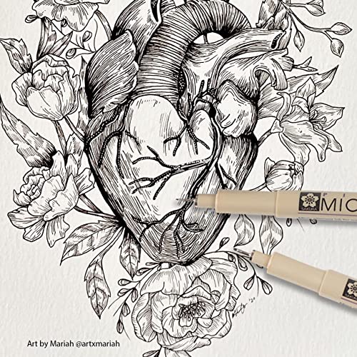 SAKURA Pigma Micron Pens (Set Of 3),Black