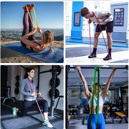 Cooplay Resistance Bands, Mobility Bands, Pullup Bands, Workout Bands, Elastic Bands for Body Stretching, Crossfit Training for Indoor Outdoor Home Gym