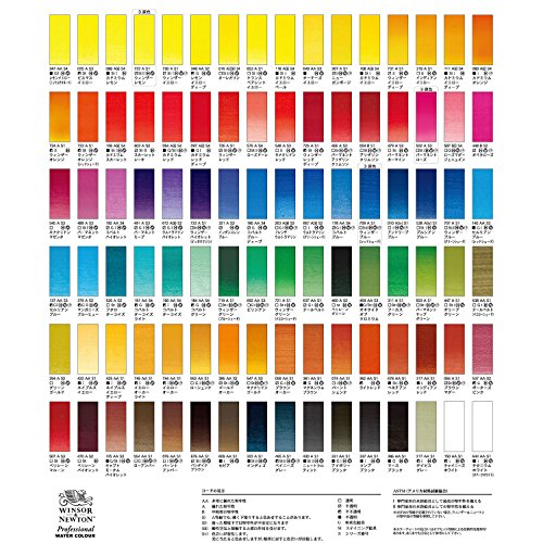 Windsor & Newton Artists Water 5ML tube 36C set (japan import)