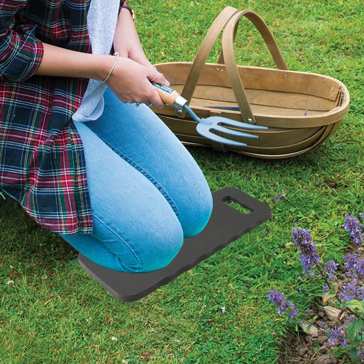 6 Pack Garden Kneeling Pads, Foam Thick Knee Pad, Kneeler Mat for Long Gardening Hours, Yoga, Prayer and Exercise 16 x 7 x 1 Inch, Black - size: 6PCS Black