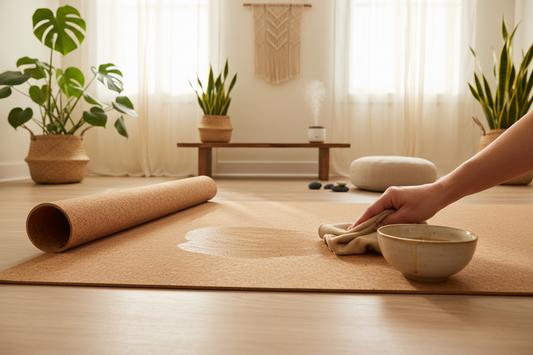How to Deep-Clean a Cork Yoga Mat Without Losing Its Natural Grip