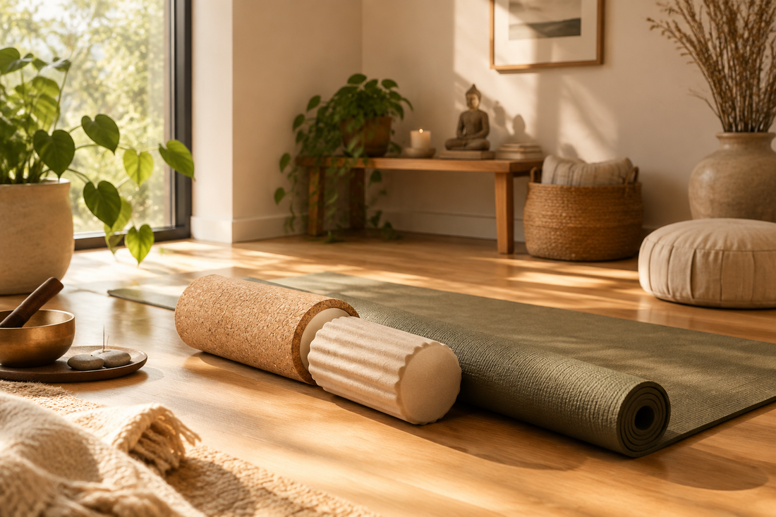 Cork vs. Foam Yoga Rollers: How to Choose the Right Tool for Muscle Recovery
