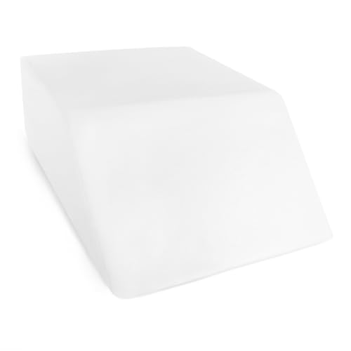 Leg Elevation Pillows for Swelling - Supportive Bed Memory Foam Wedge Pillow for After Surgery, Circulation, Swelling, Foot & Knee Discomfort