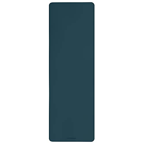 Retrospec Laguna 5mm Yoga Mat - Fitness Mat for Women, Men & Children, Slip-Resistant and Moisture Absorbing Exercise Mat for Home, Pilates, Yoga and Floor Workouts - color: Ocean Blue