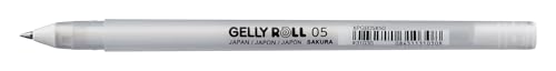 GEL GELLY ROLL PEN - SLIM 0.5MM - WHITE - PROFESSIONAL USE