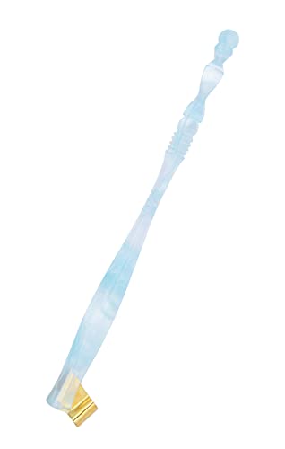 Gullor Powder Blue Oblique Calligraphy Dip Pen Nib Holder with 33 Nibs - color: Powder Blue