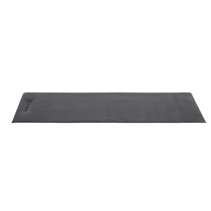 HolaHatha Lightweight Padded Exercise Yoga Mat, Non Slip Thick Foam Foldable Pad for Stretching and Workout Activity, 79 x 35.5" Medium, Grey