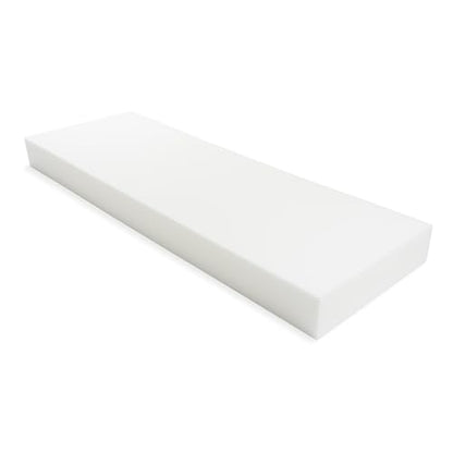 GoTo Foam 6" Height x 24" Width x 72" Length 36ILD (Semi-Firm) Upholstery Cushion Made in USA - color: Semi-firm, size: 6x24x72