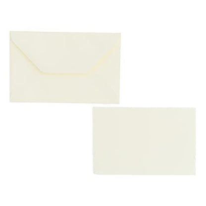Fabriano Medioevalis Cards & Envelopes Set, 20/Pkg., 3.3" x 5.1" - size: 3.3 x 5.1, style: Flat
