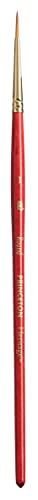 Princeton Heritage, Series 4050, Synthetic Sable Paint Brush for Watercolor, Round, 1 - size: Size 1