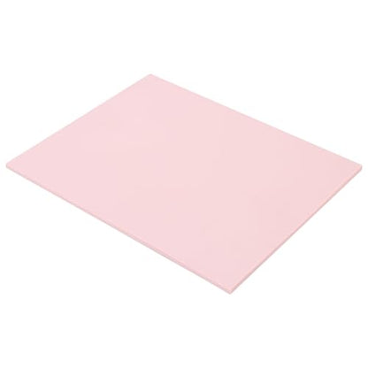 YUENPUN 6 PCS 8 x 12 Inch Rubber Carving Blocks Whit A3 Cutting Mat, Linoleum Blocks for Stamp Carving, DIY Printmaking (Pink)