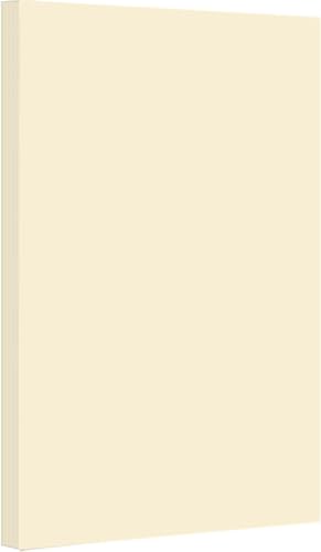 Vellum Bristol Cover 67 Pound, Smooth Finish, 250 Sheets Pack. – Premium Heavyweight Cardstock for Crafting, Printing, and Professional Projects, Acid-Free. (1, Cream, 11"x17") - color: Cream, size: 11"x17"