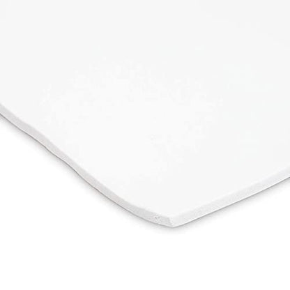 Bright Creations 5mm White EVA Foam Roll Sheet - 14 x 39" - 100 kg/m3 for Crafts & DIY Projects - Craft Foam - size: 5mm