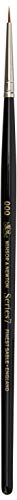Winsor & Newton Series 7 Kolinsky Sable Brush, Round SH #000 | The World's Finest Watercolor Brush, Kolinsky Sable Hair, Rust-proof, Seamless Nickel Plated Ferrules, Hand-Made in England - size: #000, style: Round