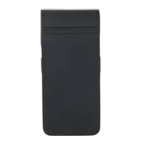 Leather Sleeve Case for Fountain Pens, Multi Holder Organizer, Handmade Full Grain Pouch, Durable Protective Cover, Classic Storage Gift (Black) - color: Black
