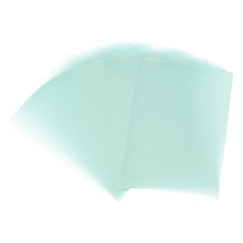 PATIKIL 100 Sheets Vellum Paper 4x6 Blue | Vellum Paper Printable Translucent Paper 100GSM for Invitations Printing - color: Blue