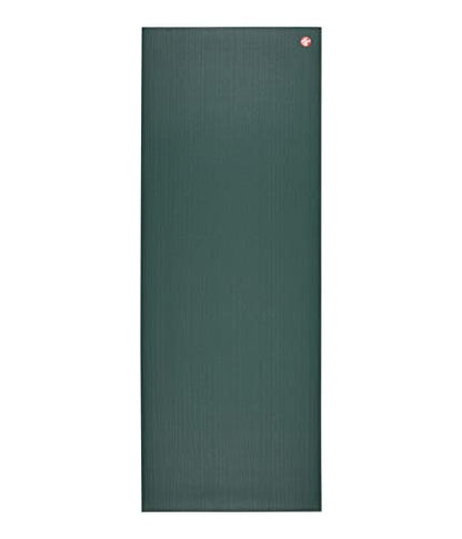 Manduka PRO Yoga Mat - 6mm | Lifetime Durability | Hygienic Construction | Premium Studio Quality | Teacher Approved - color: Black Sage, size: 85" x 26"