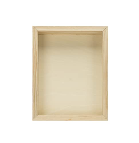 Da Vinci Pro Birch Wood Panel 1-5/8 Deep – 8x8 6-Pack - Fine Textured, Warp Resistant, Lightweight & Rigid – Perfect for Mounting Sanded Pastel or Watercolor Paper, Linen or Canvas
