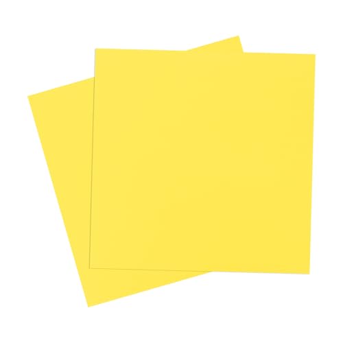 MECCANIXITY Foam Sheets Crafts 10x10 Inch 5mm EVA Craft Foam Paper Foam Sheets for Crafts Projects DIY Cosplay Modeling, Yellow, 2 Sheets - color: Yellow, size: 5mm