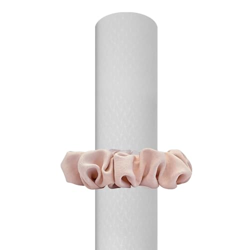 Yoga Mat Scrunchie – Stylish Yoga Mat Strap – Stretch-Fit for All Standard Mats – Lightweight, Travel-Friendly(Mat Excl.) - color: Pink
