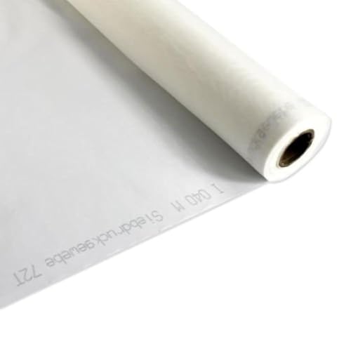 White 3 Yards 50Inches(1.27m) Wide 120 Mesh(48T) Silk Screen Printing …