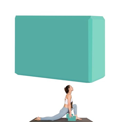9"x6"x3" Yoga Blocks, Soft Non-Slip Surface Premium Foam Blocks, Supportive, Lightweight, Odor Resistant, Yoga Accessories for Pilates Meditation General Fitness Stretching Toning - color: Fruit Orchid-1 Pack