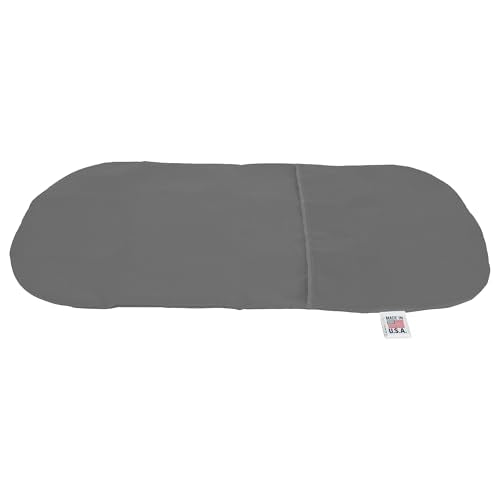 Premium Pillow Cover for Core Jackson Roll with Soft Washable Fabric, Gray - color: Gray