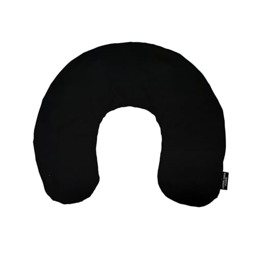 Mother Earth Pillows Large Triggerpoint Pillow for Neck and Shoulders (Black - No Herbs Added) - color: Black - No Herbs Added