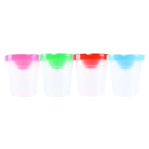 Spill-proof Paint Cup Home Self For Play Game Improve Intelligent For Creative Toy For Kingdergarten Kids Over 12 Spill-proof Paint Cup
