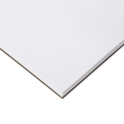 SoHo Urban Artist Fine Textured Professional Pastel Paper Pad - 140 lb - 4 Pk 9x12 -Acid-Free Fine Textured Canvas w/Glassine Sheets, 80 Total Perforated Sheets, Durable Oil Pastel Pad for Artists - size: 9x12" - Set of 4