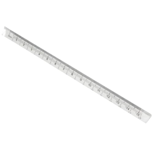 Triangle Ruler Set, Small Architectural Scale Ruler Pocket Size Ruler Metric Ruler Plastic Clear Ruler Triangle Ruler Drafting Tools Office, Drafting Tools for Office and School(15CM) ﻿
