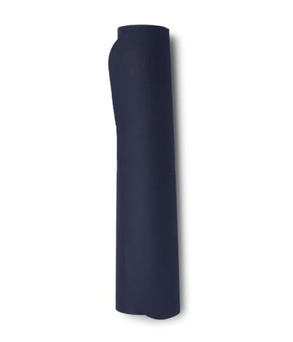 Manduka Begin Yoga Mat 68" - 5mm Cushioning | Comfortable, Lightweight & Reversible with Alignment Stripe | Budget-Friendly | 68 x 24 inches - style: Midnight