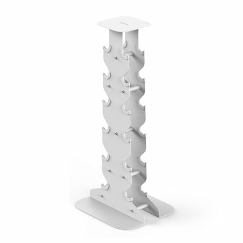 WeGym Dumbbell Rack, Sturdy Cast Iron for Space-Saving Home Gym Storage | Sturdy cast iron, space-saving storage, home strength training setup - color: Sandstone, style: XL