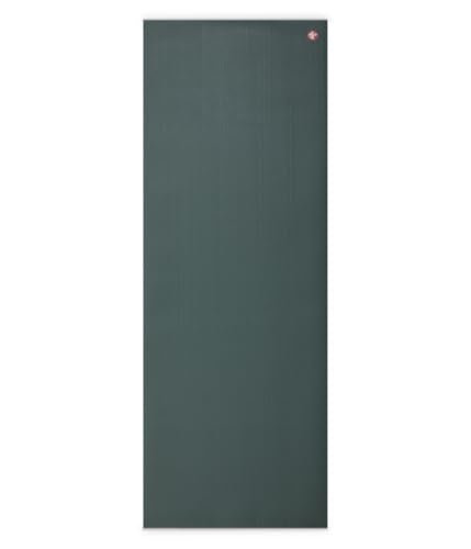 Manduka PRO Yoga Mat - 6mm | Lifetime Durability | Hygienic Construction | Premium Studio Quality | Teacher Approved - color: Black Sage, size: 71" x 26"