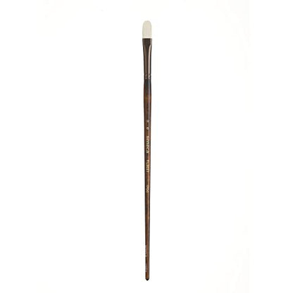 Seneca Artist Brush, Filbert 6 (1700FB-6) by Willow Wolfe, Professional Synthetic Bristle Paint Brush for Acrylic, Oil and Water Mixable Oil, Series 1700, 6 Filbert - size: 6
