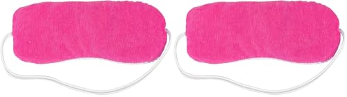 Bed Buddy Aromatherapy Eye Mask with Warm and Cold Therapy for Stress Relief - Microwave-Safe Eye Pillow & Sleep Mask, Pink, Lavender & Rose Scented (Pack of 2) - color: Lavender/Rose, size: 1 Count (Pack of 2)